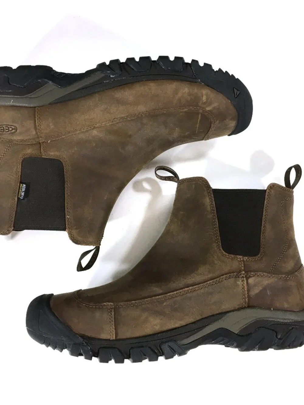 KEEN Anchorage III Waterproof Boots Mens Size 13 Brown Leather 1017790